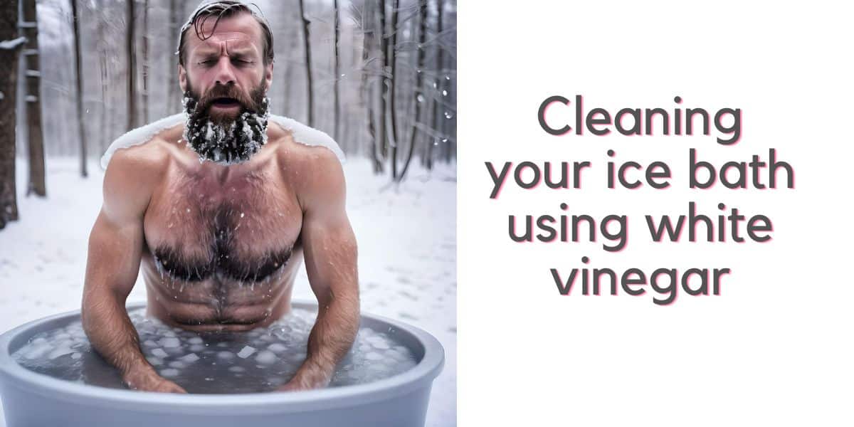 how to clean your ice bath